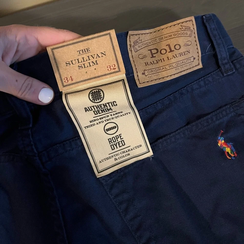Polo Ralph Lauren Men’s Sullivan Slim Straight Pants Pony Logos NEW